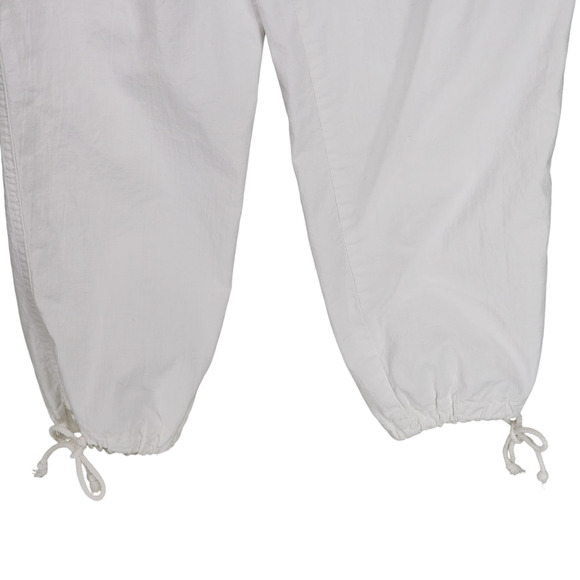 Vtg UnionBay Sportswear L Womens Jogger Pants White Pockets Barrel Y2K 90s - Picture 9 of 12